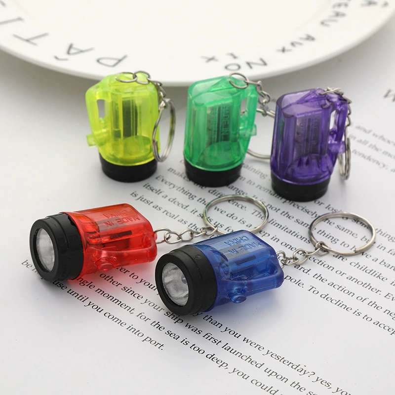Ключница LED-фонарик, мини-подвесной маяк шахтера, корпус ABS, электроника AG3, 4–5.4 см