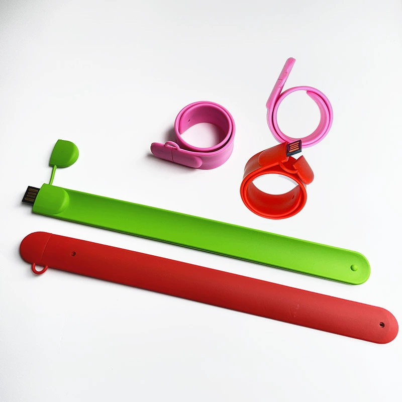 USB флешка, силиконовый творческий браслет, подарок на день рождения, (поставляется через границу)