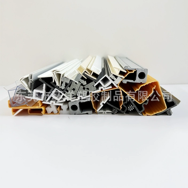 ABS профили ПВХ пластиковые профили мягкие и твердые Соэкструдированные пластиковые полосы пластиковая полоса холодный верхний Глянец профиль экструзии