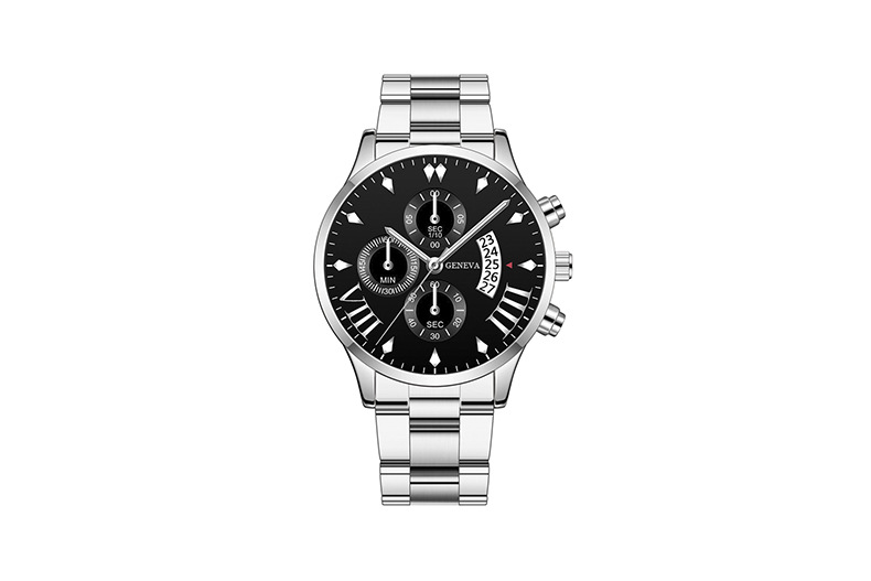 75g Weight Tempered Glass Mirror Material Alloy Strap Material Watch Classification Pointer+Number Display Type Single Folding Buckle Buckle Style Round Dial Shape Holiday, Banquet Occasion Quartz Movement Solid Color Pattern Men's Gender Business Style Business Solid Color Single Folding Buckle Quartz Men's Watches 9
