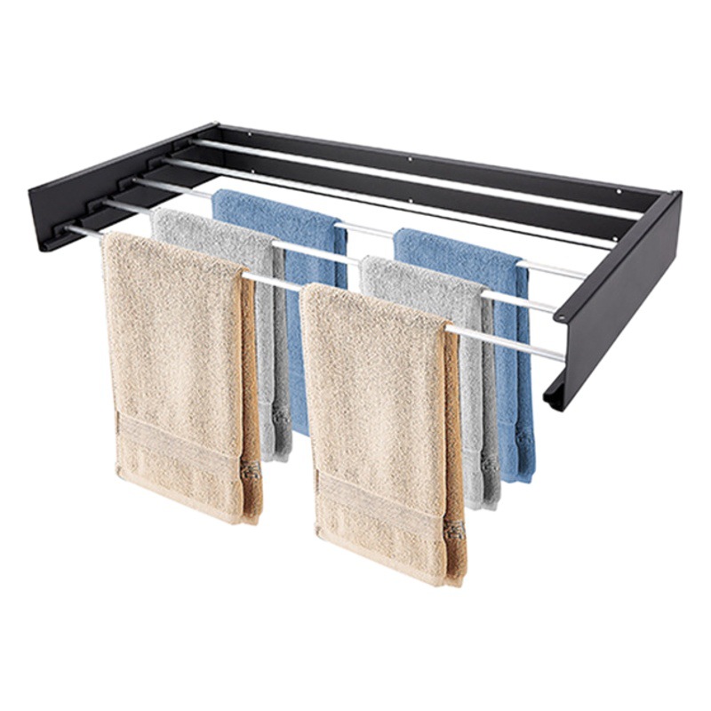 3.0 Hidden Clothes Rack Bathroom Bath Towel Rack Bathroom Storage Rack Invisible Towel Rack