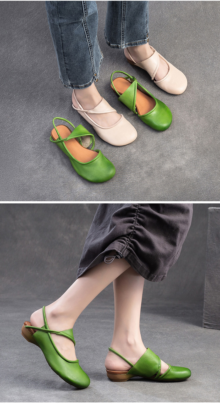 B1054 2390K GIÀY DÉP SANDAL NỮ JIEAIME MÙA HÈ THOÁNG KHÍ MIỆNG CÁ GIÀY DÉP NỮ G05 SẢN PHẨM MỚI