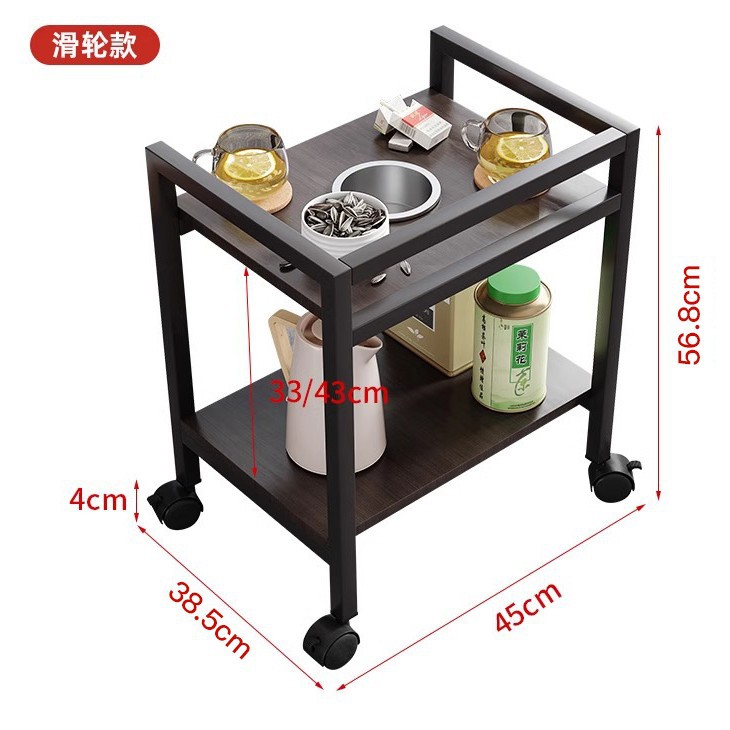 Mesa de té mesa de mahjong tabla especial para sala de ajedrez y tarjetas tabla lateral tabla lateral tabla lateral de doble capa máquina de mahjong