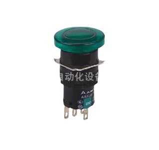 供应 AIKS 爱克斯蘑菇头按钮 AS1601Y-11M 绿色/红色 Φ16MM