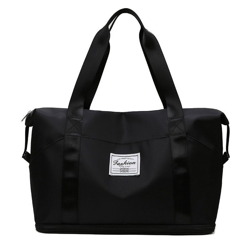 Bolsa de viaje de corta distancia simple ocio deportes fitness bolsa estilo coreano gran capacidad bolsa de hombro escalable estudiante ocio bolsa