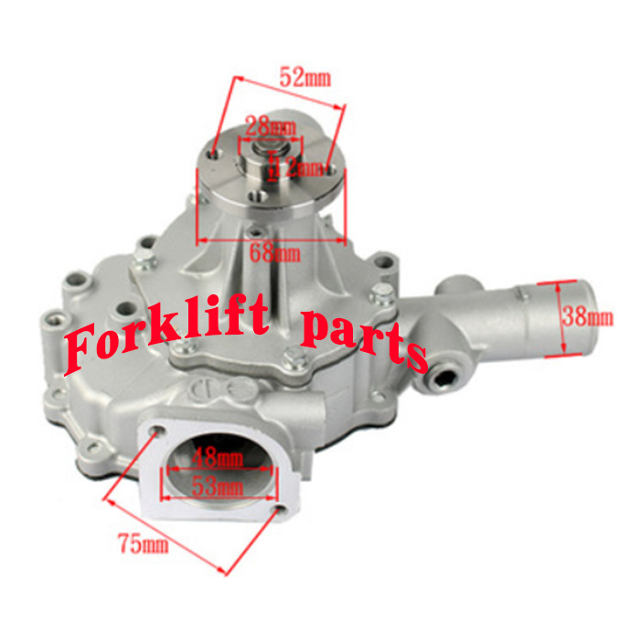 toyota丰田进口叉车配件1DZ发动机8FD10/20/30水泵浦总成出口品质