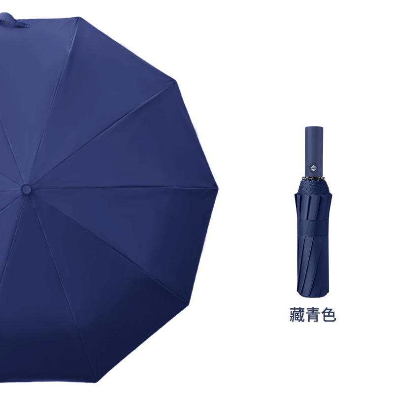 【SC3018】네이비 블루-10 리브 전자동 우산