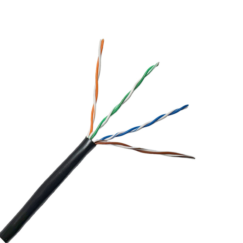 Manufacturer wholesale Cat5e network cable 100Mbps cat5 engineering monitoring oxygen-free copper household twisted pair national standard double shielded Manufacturer wholesale Cat5e network cable 100Mbps cat5 engineering monitoring oxygen-free copper household twisted pair national standard double shielded