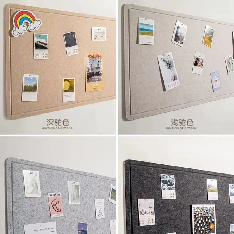 Настенная наклейка с felt board самоклеящаяся для детского сада, экспонаты в классе, пробковая доска, стенка для фото, объявление бар