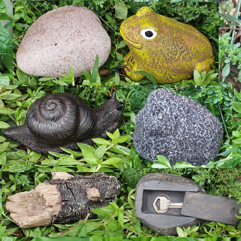 Cross-Border Garden Ornaments Resin Key Hidden Box Creative Outdoor Garden Ornaments Simulation Stone Key Hidden Box Cross-Border Garden Ornaments Resin Key Hidden Box Creative Outdoor Garden Ornaments Simulation Stone Key Hidden Box