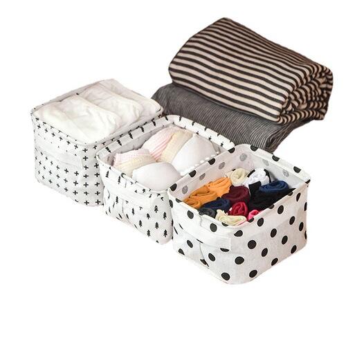 Fabric storage box, cotton and linen storage box, desktop storage box, cosmetic storage basket, underwear storage basket, wholesale