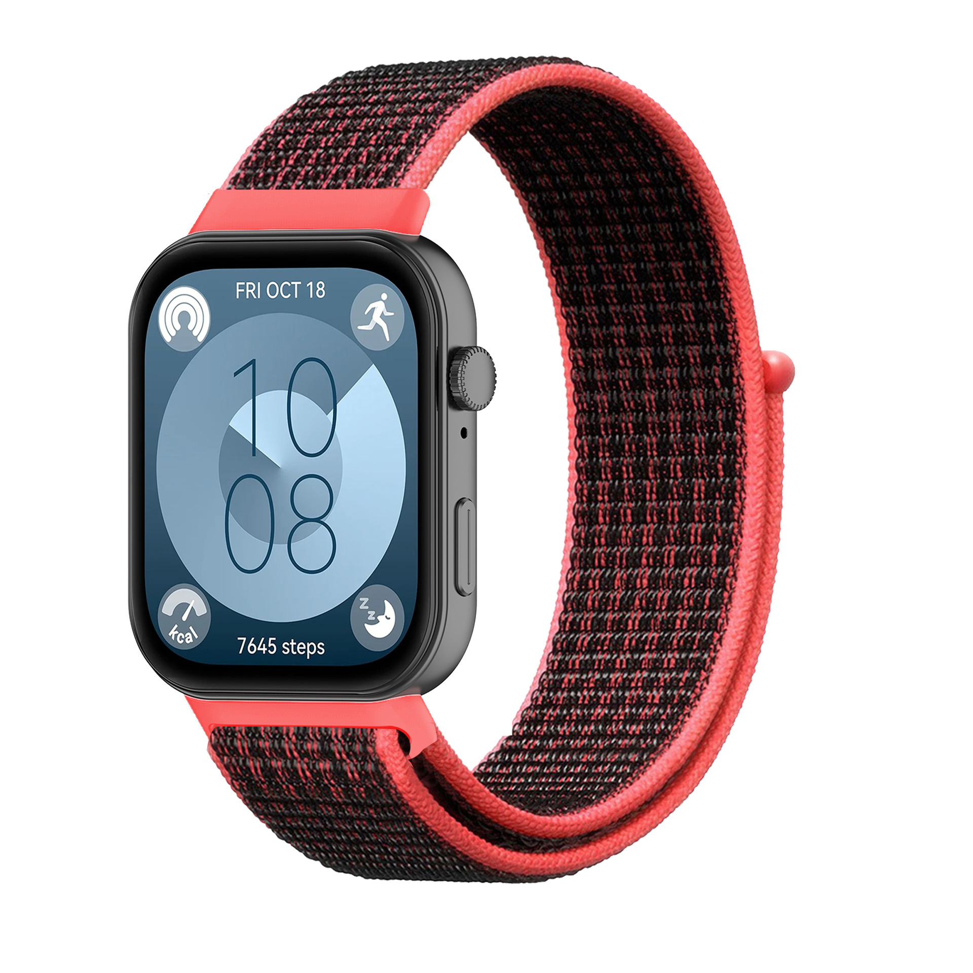 Compatible with Huawei watch Fit 3/4 band Velcro nylon loop band and Huawei Fit4 Pro band undefined