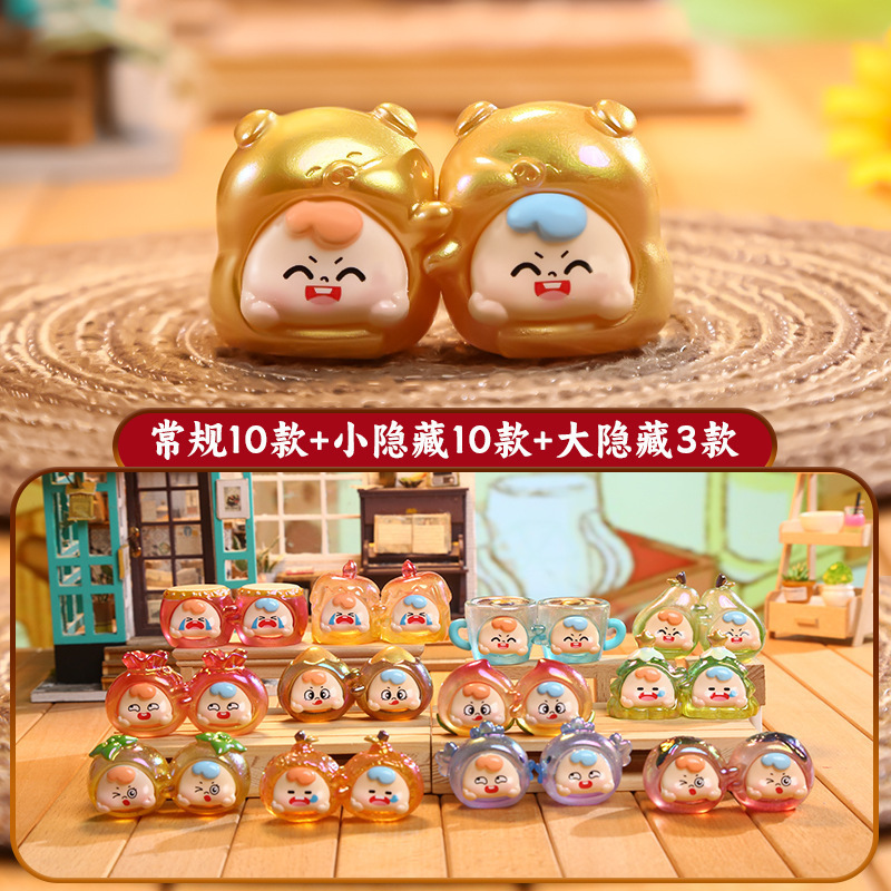 キュートでかわいい 12 星座 PAI クリスタル ブラインドボックス トレンディなおもちゃの人形 ホーム オフィスの装飾 デスクトップ装飾品|undefined