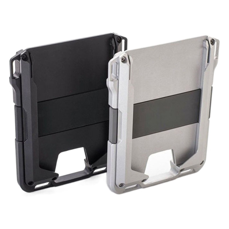 Venta directa de fábrica Licencia de Conducir cartera metal RFID titular de la tarjeta de crédito antirrobo de aleación de aluminio tarjeta de crédito titular tarjeta bancaria