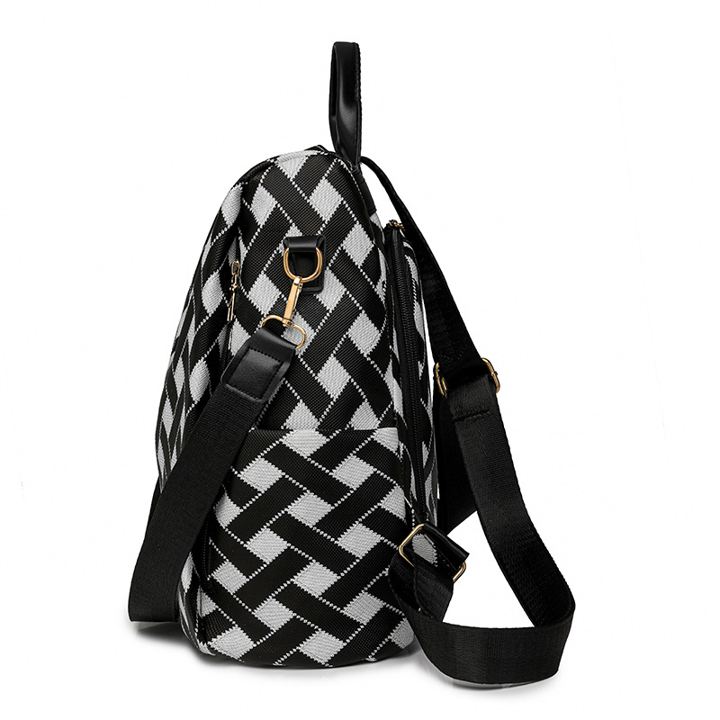 Mochila de mujer antirrobo de gran capacidad 2024 nueva mochila de moda casual bolso de hombro multifuncional al por mayor