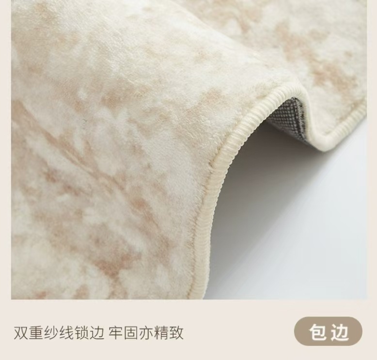 仿羊绒地毯客厅极简风卧室地垫家用沙发防水防污耐脏高级大地毯-阿里巴巴