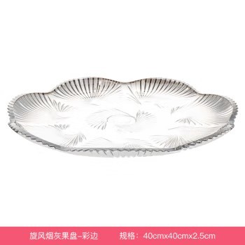Frutero de cristal importado original de la República Checa, frutero de lujo ligero, regalo de inauguración, regalo de apertura, pieza decorativa, frutero para el hogar. image 9