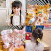 Korean Edition children Hairdressing Hairpin girl Bunny Card issuance Little Girl lovely bow Side Bangs