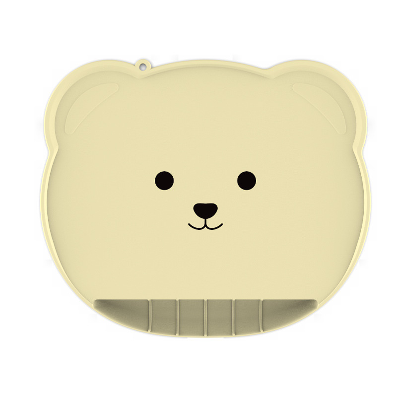 Manteles individuales de silicona Alfombrilla de mesa de silicona impermeable antideslizante para niños Almuerzo para estudiantes Alfombrilla de aislamiento térmico a prueba de aceite Manteles individuales de dibujos animados para bebés