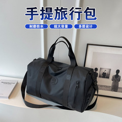 跨境运动健身包独立鞋仓大容量女士瑜伽包短途旅游便携登机旅行包