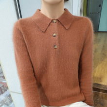 25�ﶬ���¿�POLO�I���q��Ů���e���^�⴩ë�¼�ɫ��ëᘿ������