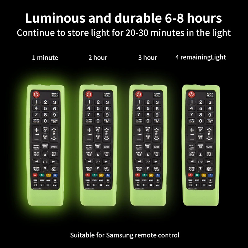 Подходит для пульта дистанционного управления Samsung BN59-01199F/01303A, чехол-ночник с новым рисунком в виде песочного узора.