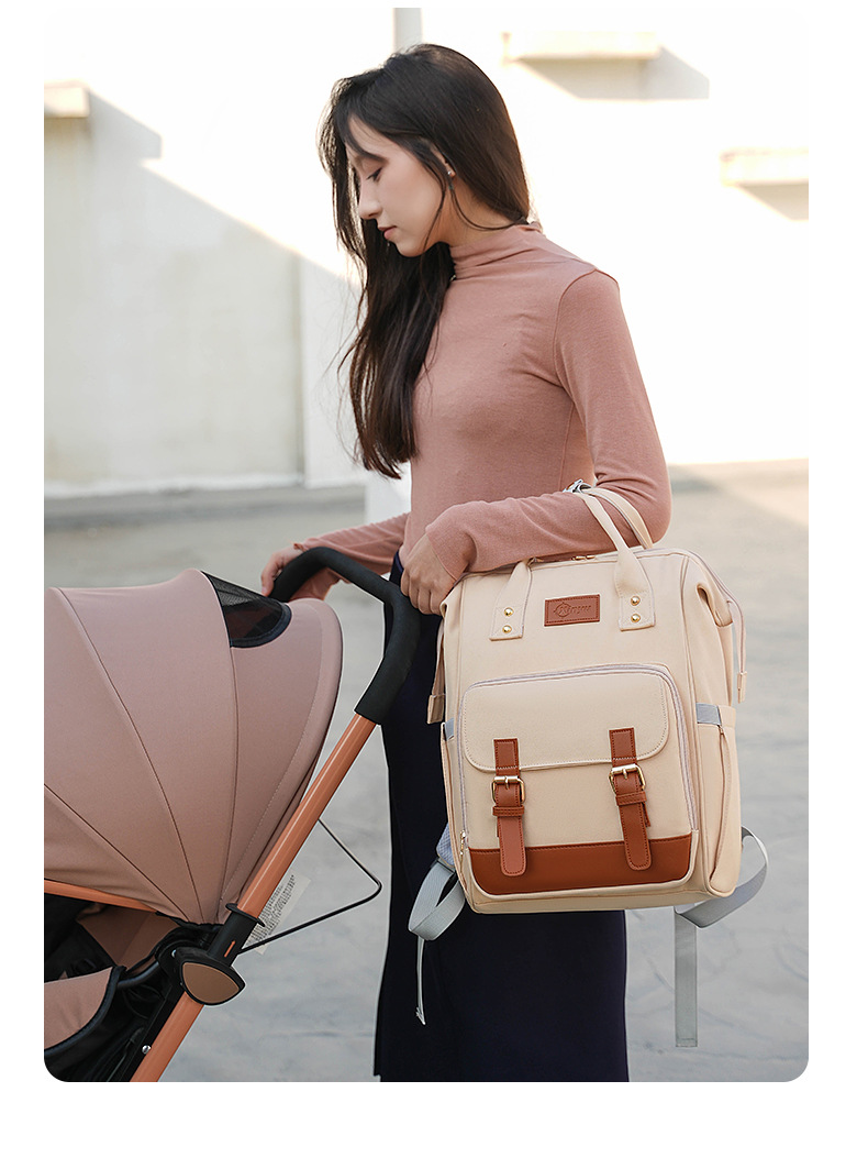 Mummy Bag is a lightweight, multi-functional, large-capacity backpack for mothers and babies to go out. It is a dry and wet separation travel backpack for mothers undefined