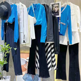 24秋秋水衣人淑女风毛衣上衣职场穿搭套装连衣裙女装尾单清货服装