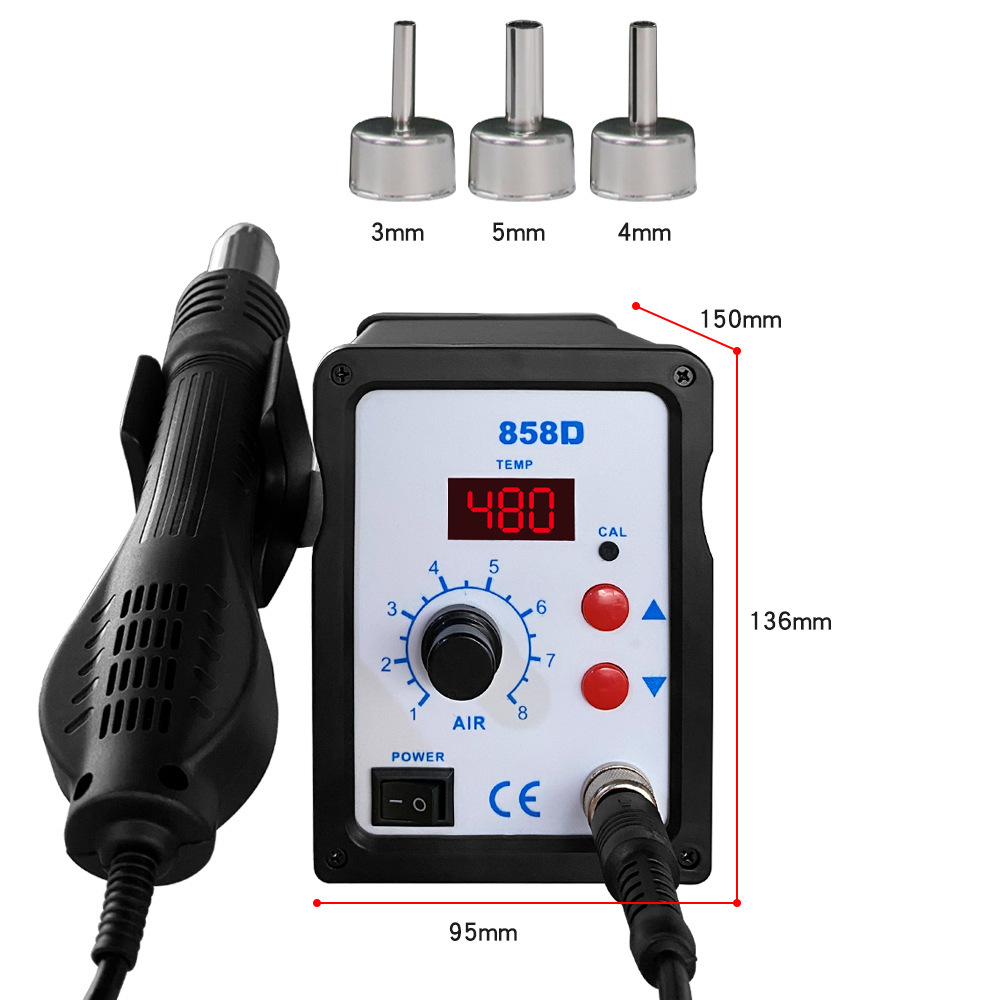 Паяльная станция LEFAVOR 858D стандарт 220В