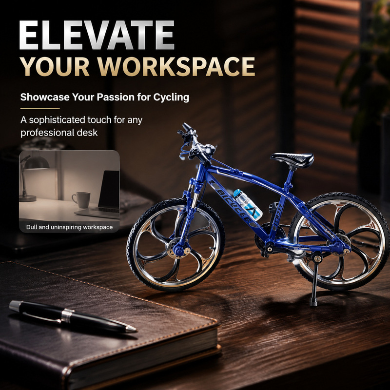 Cross-Border 1:8 Die-Cast Alloy Three-Color Premium Mountain Bike Model, Children's Toy Gift, Foreign Trade Wholesale Cross-Border 1:8 Die-Cast Alloy Three-Color Premium Mountain Bike Model, Children's Toy Gift, Foreign Trade Wholesale