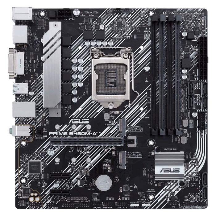 [Совместимый с материнской платой ASUS PRIME B460M-A DDR4 LGA1200 mATX SATA 6Gbps]