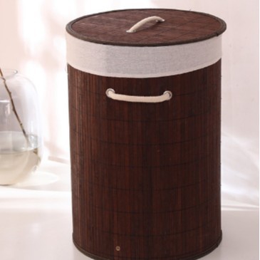 Cesta de la ropa al por mayor venta caliente caja de almacenamiento de bambú de algodón y lino de almacenamiento cesta de la ropa hogar Cubo de almacenamiento de juguetes para niños