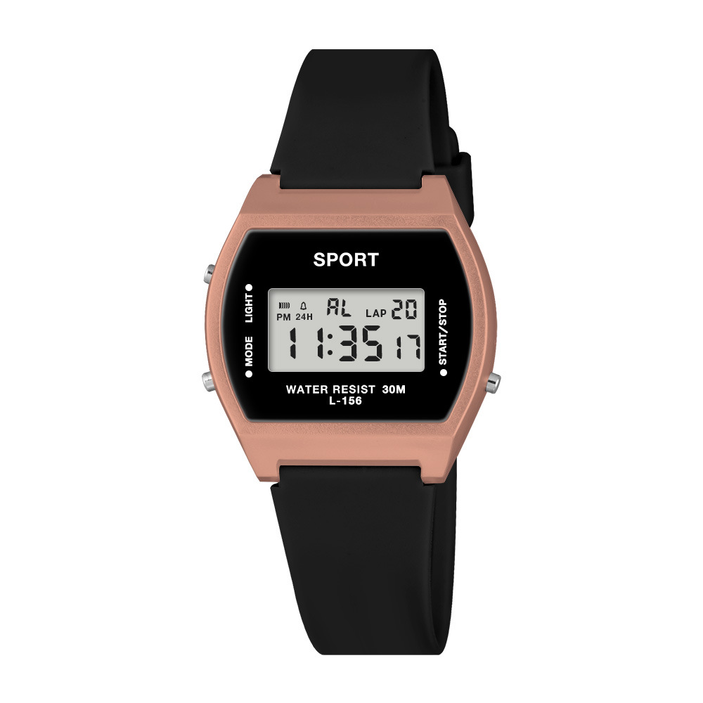 Nueva tendencia juvenil estudiantes al aire libre reloj electrónico alarma multifuncional reloj electrónico de luz nocturna