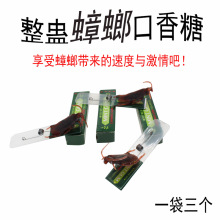 现货仿真蟑螂口香糖创意新奇搞笑玩具吓一跳DIY自装仿真口香糖