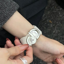 ������Applewatchs11/10/9/8�������Ǵ���ԲȦ��֯����Ů�߼���se