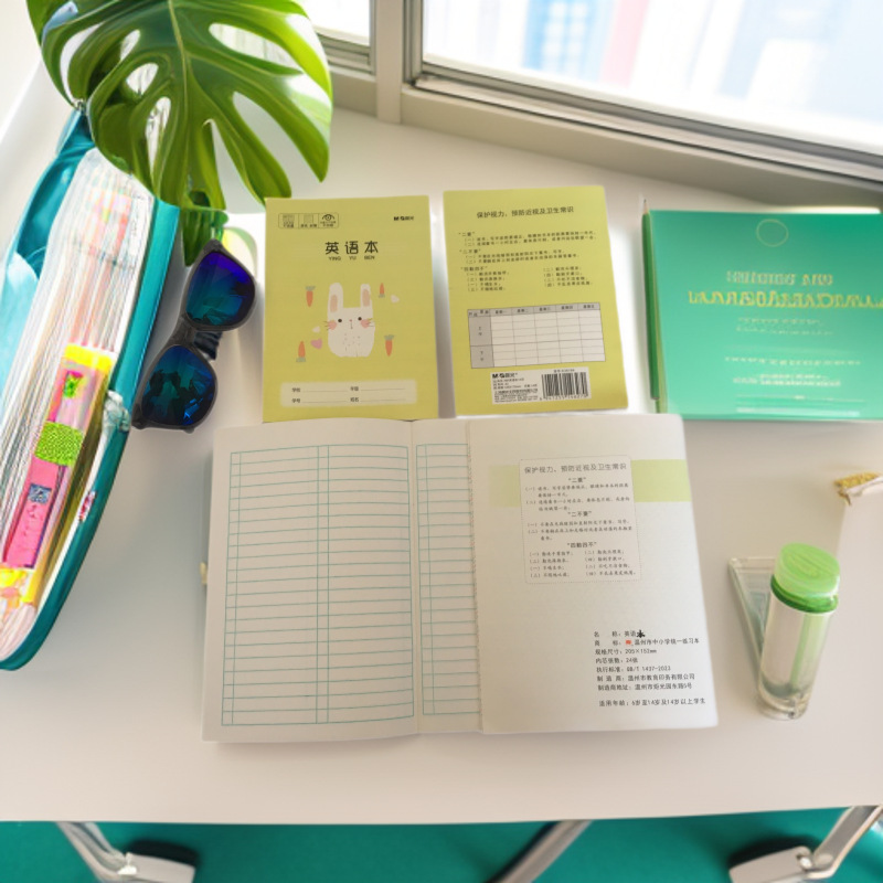 定制广告品牌促销丝网印刷加工学生笔记本作业本