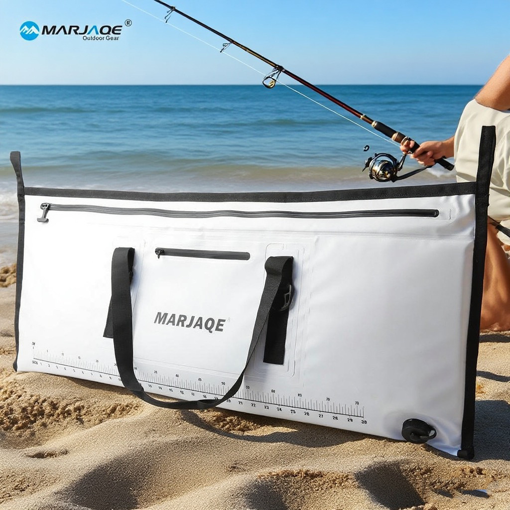 Sea fishing bag insulation fresh fishing bag fish bag airtight zipper anti-leakage fish bag portable fishing gear bag