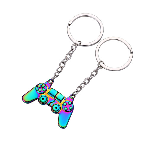 Cross-border new product Instagram star keychain simple magnetic couple handle keychain bag hook creative decoration wholesale