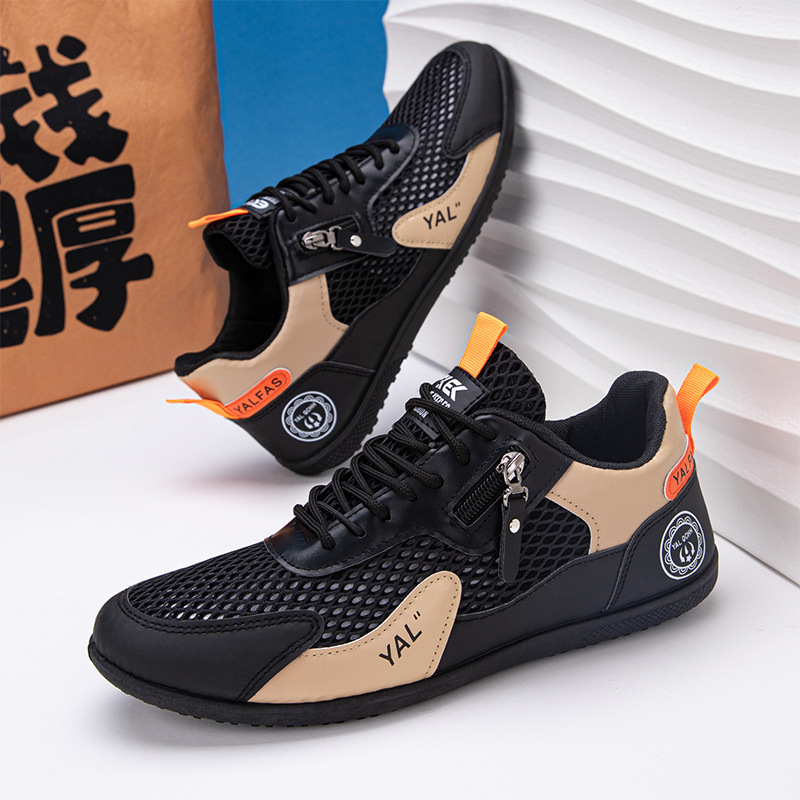 Zapatos de hombre de verano, zapatos casuales de hombre, nuevos zapatos de baloncesto transpirables, zapatos de papá transpirables