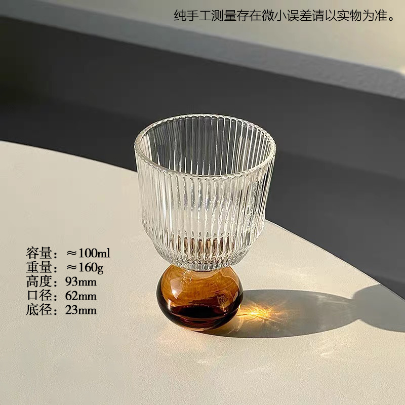 Inswind High Value High Pies Mini Glass Creatively Medieval Whiskey Taza de vino taza de vino taza de jugo