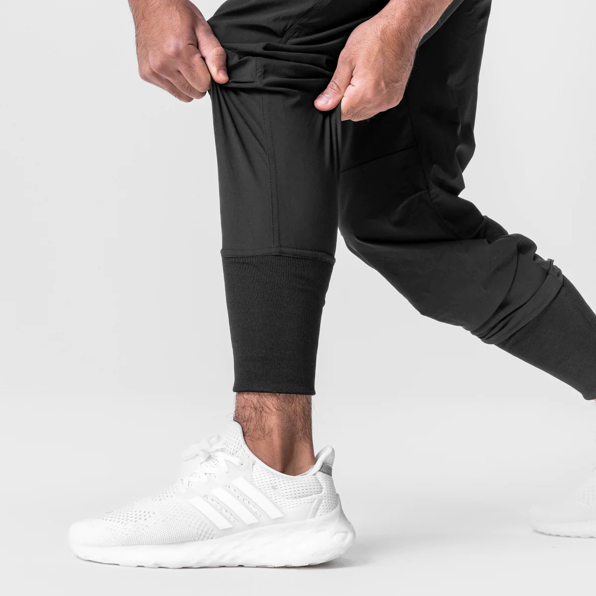 2025 New Men's Cargo Pants Summer Thin Loose Quick-Drying Elastic Leggings Running Training Sweatpants Casual Trend Trousers