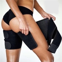 跨境护大腿护腿护具护腿套绑带束腿保护套暴汗健身运动男女