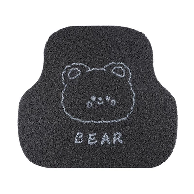 Universal Foot Pad – Car mat universal non-slip easy-to-care - wave-bear-rear-foot-pad-single-piece