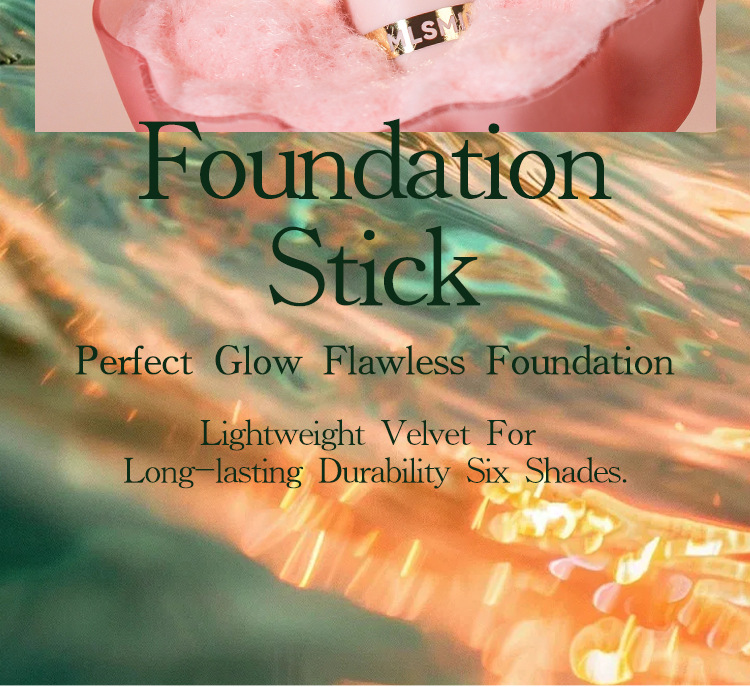 Casual Solid Color Plastic Foundation Makeup display picture 16