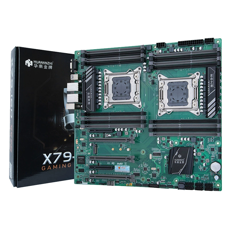Китайская южная золотая медаль X79-16DDual-путь серверная материнская плата CPU2011 игла студия