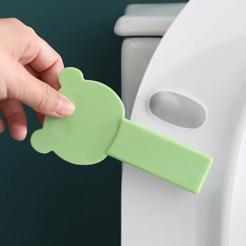 トイレ蓋持ち上げ器 漫画風クリエイティブトイレ蓋持ち上げ器 手を汚さない 家庭用トイレ蓋持ち上げ器 便座持ち上げ器専用|undefined