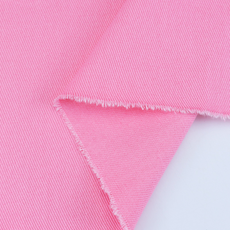 Tela de algodón de la tarjeta de hilo de sarga de algodón lavado Otoño e Invierno Tela de lijado de sarga gruesa de 7 piezas Tela de abrigo casual