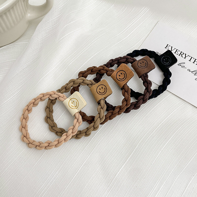 Cuerda para el cabello de alta elasticidad y duradera, banda de goma para atar el cabello para mujeres, celebridad de Internet 2024, nueva cuerda para el cabello simple, lazo para el cabello