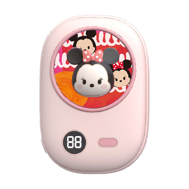 ディズニー暖手宝充電宝二合一冬の新型暖宝usb充電式ミニ暖手神器|undefined