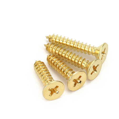 KA electronic copper self-tapping screws with cross recessed/flat head pointed self-tapping nails in M5/M6/M8 series